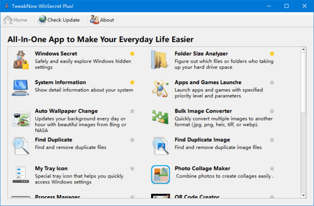 TweakNow WinSecret Plus!(系统优化软件) v7.0.1 便携版